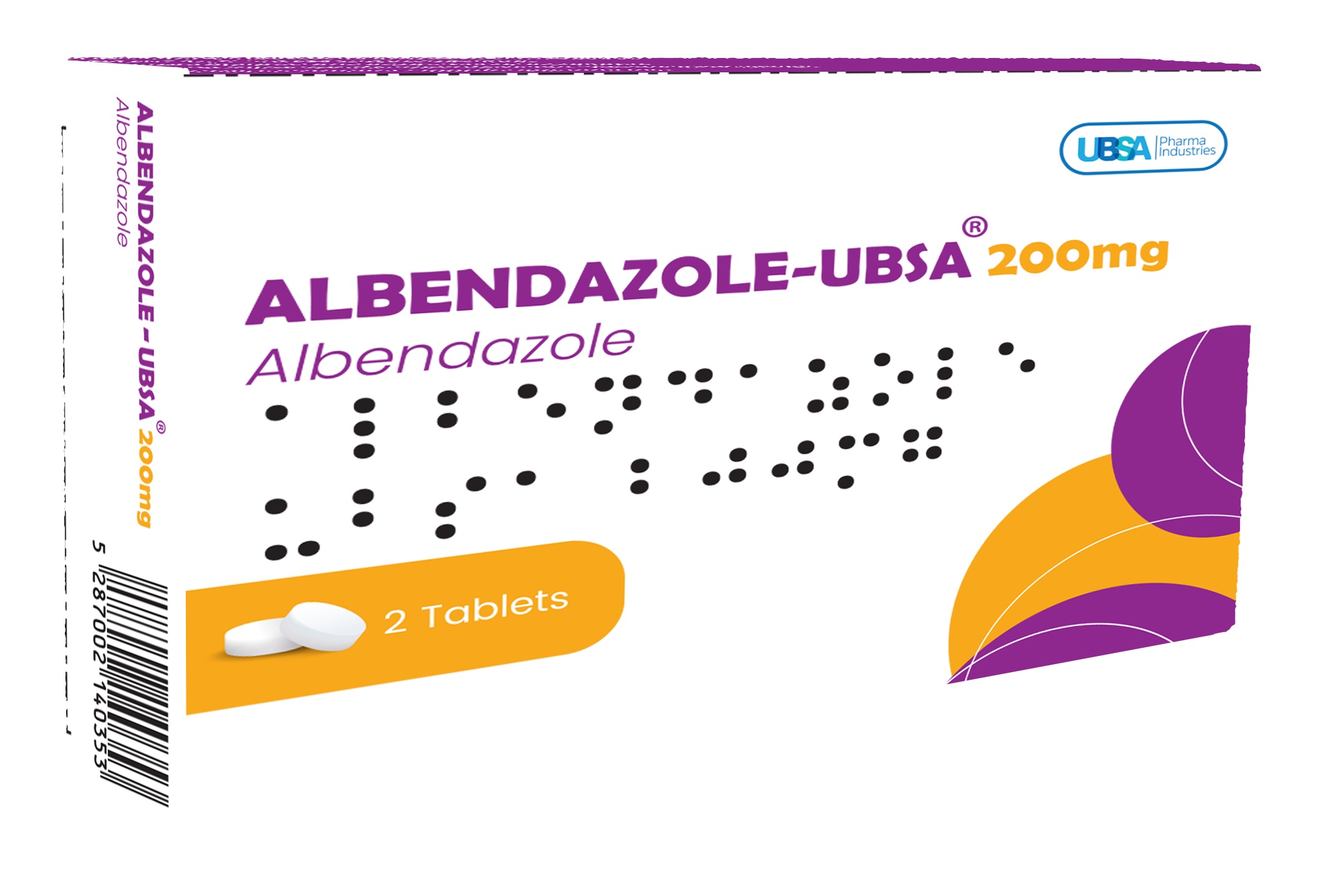 ألبيندازول-أوبسا ٢٠٠ملجم